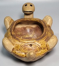 Vintage Retro Hanging Turtle on Back Planter Size Approx 18cm x 12cm x 9cm 