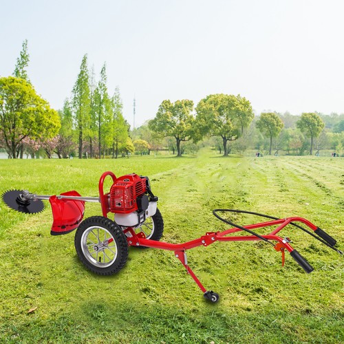 Hand push type grass - grass, cutter