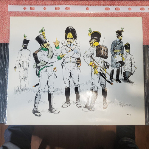 Hinton hunt prints militaire - hinton,