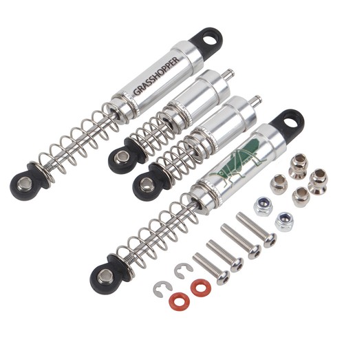 Aluminum oil dampers shocks - dampers, rc