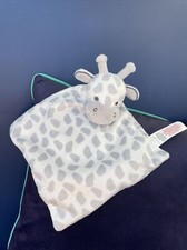 Tesco F&F Zebra Grey White giraffe Comforter Blanket Soother Blankie bnwot cow