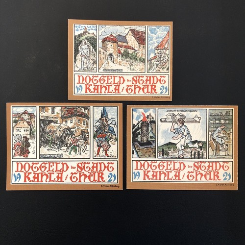 Germany 1921 notgeld kahla - germany-1921-notgeld, kahla-3