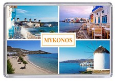 Mykonos, Greece Fridge Magnet 02