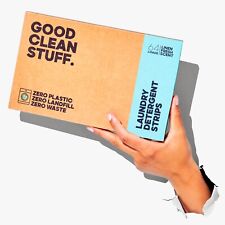 GOOD CLEAN STUFF Laundry Detergent Sheets Eco Friendly Non-Bio 64 Strips