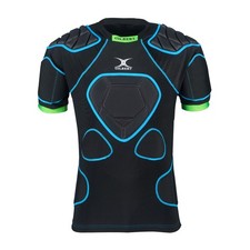 Gilbert Rugby Unisex XP 1000 Black Protective Body Armour - Free P&P