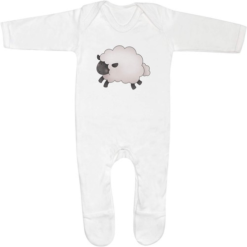 Cute woolly sheep baby - 'cute, sheep'