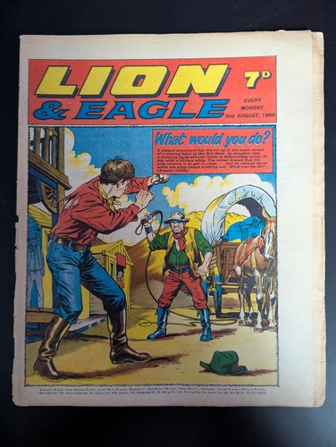 Lion and eagle comic - lion, 2nd