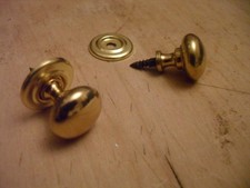 pair of small brass apothecary