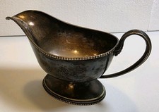 Silver Plated Antique Sauce