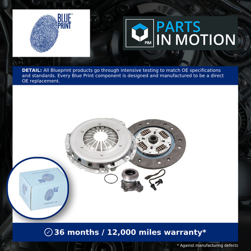 Clutch kit 3pc - kit,