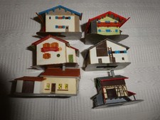 N GAUGE MIXED CONTINENTAL HOUSES