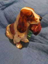 Mint Cond Royal Doulton Cocker / Springer Spaniel Dog with Pheasant Figurine
