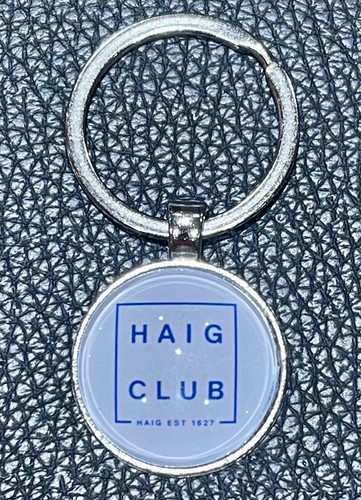 Haig club whisky - haig, keyring.