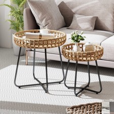 Patio Accent End Coffee Tables