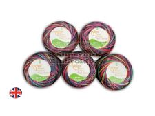 5 Anchor Pearl Cotton Embroidery Crochet Thread ball size No.8 Pastel Multi 1375
