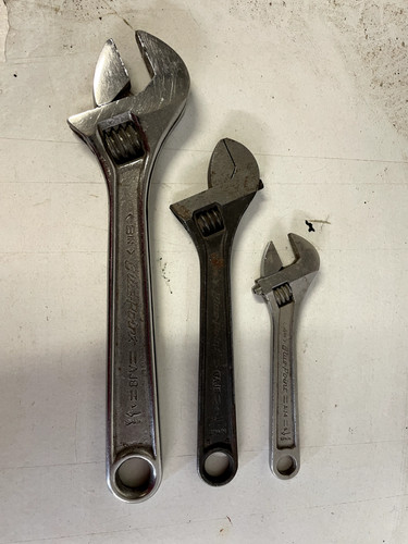 Blue point adjustable wrench - blue,