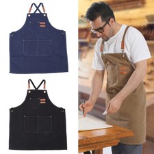 Waxed Canvas Work Shop Apron