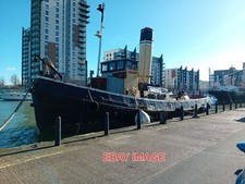 PHOTO  PRSERVED STEAM TUG TID