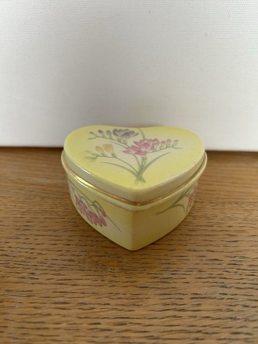 Vintage palissy floral trinket - vintage,