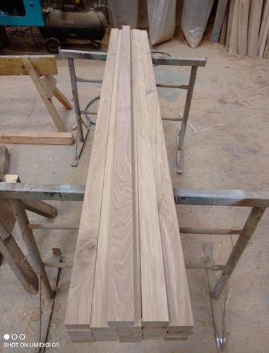 Solid oak fencing - oak, slats