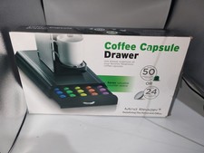 Nespresso Compatible Capsule Drawer, Countertop Organizer, Coffee Pod Holder