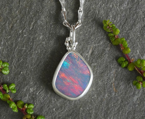 85ct australian opal doublet - 2.85ct,