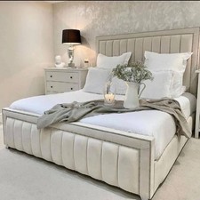 Luxury Panel Bed Frame Plush