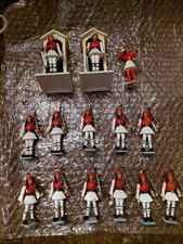 14pc  AOHNA MADE GREECE HAND PAINTED GREEK MILITARY TOY SOLDIERS
