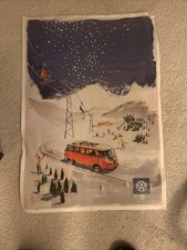 VW Vintage Samba Poster