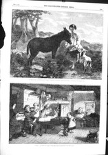 Antique Print 1858 Fine Art