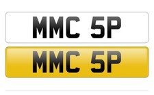 MMC 5P Rare Private Cherished Private Number Plate Car Reg MC MM MCC 5 5P