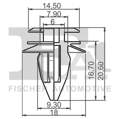 Fits fischer 40008 fixing - fits, 10-40008.5