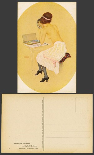 Raphael kirchner old postcard - kirchner,