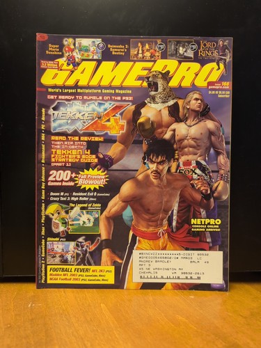 Gamepro magazine issue - gamepro, #168