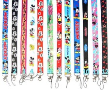 Mickey Mouse Lanyard NEW (ST 2)  UK Seller - Keyring ID Holder Strap Minnie