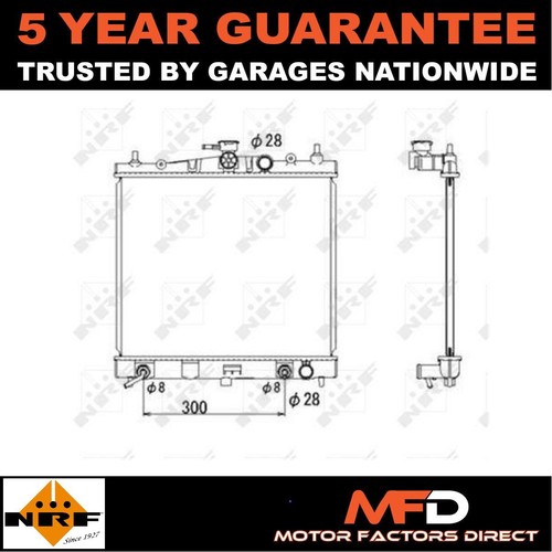 Radiator nrf fits - nissan, micra