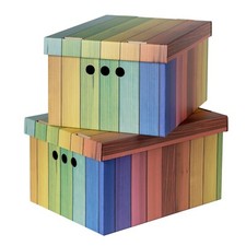 2pc Decorative Storage Boxes