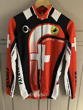 Castelli National Suisse men's long sleeve cycle jersey | Red/White/Black  Small