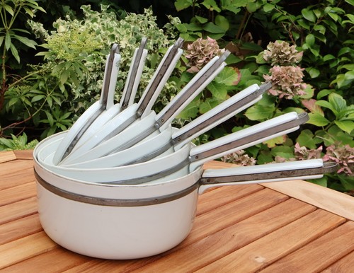 Set antique french aluminite - set,
