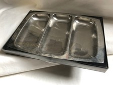 VINTAGE Retro Glass Stainless