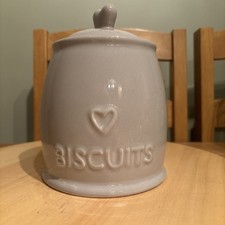 Dunelm Taupe Ceramic Biscuit
