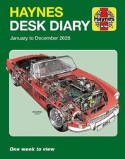 Haynes 2026 Desk Diary - 9781785219412