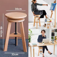 Foldable Rotatable Lifting Adjustment Height Professional Art Painting Stool