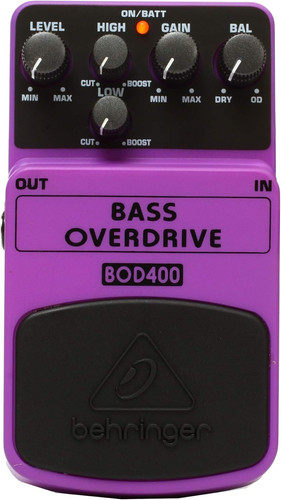 Behringer bass overdrive - behringer,