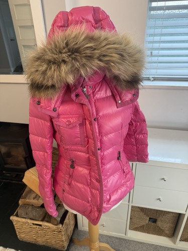 Moncler womens coat pink - womens,