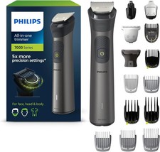 Philips Series 7000 All-in-One Trimmer 15-in-1 Multigroom For Men Grey MG7950/15