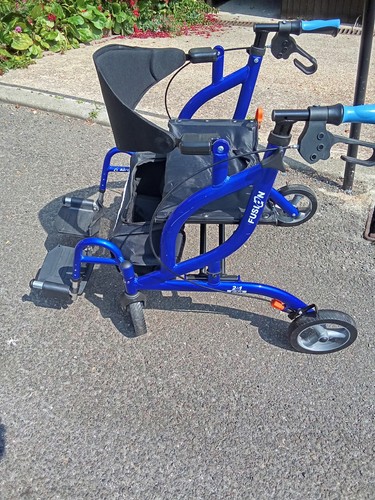 Fusion wheelchair rollator - fusion, wheelchair/rollator