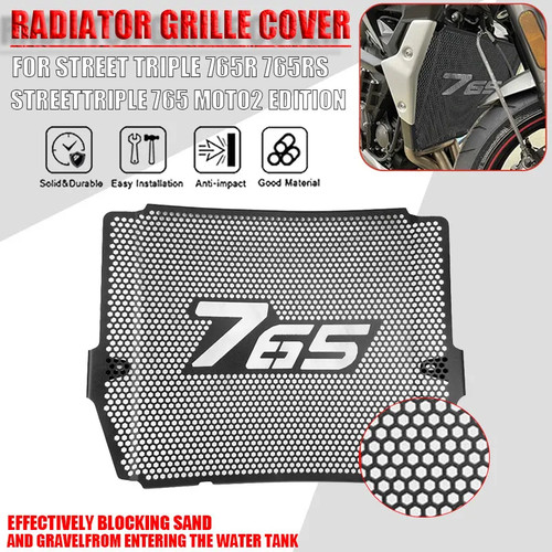 Motorcycle radiator guard - radiator,