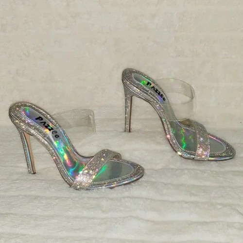 Lee silver hologram rhinestone - silver,
