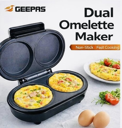 Electric double omelette - omelette, maker